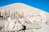 Nemrut Dagi Milli Parki, the tomb of King  Antiochos I, west terrace 